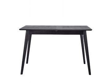 Кухонный стол раздвижной Daiva Пегас Сlassic Plus 120, Черный в Кушве