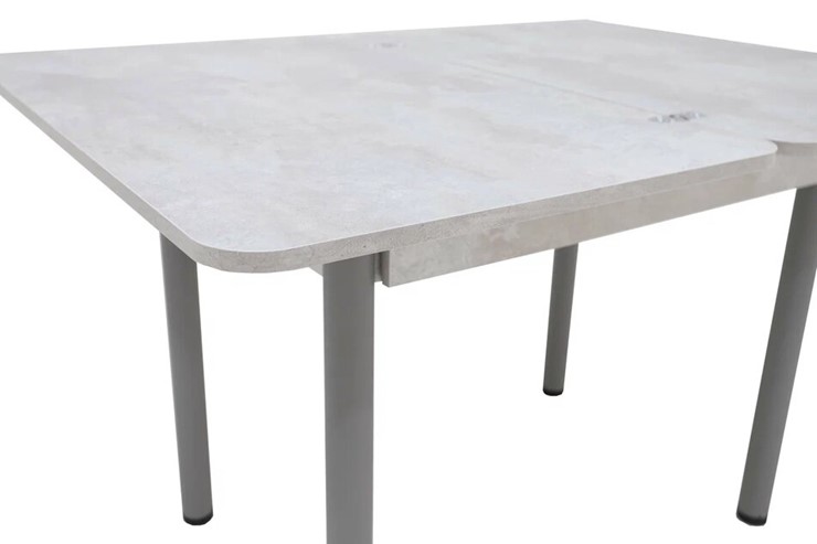 Кухонный раскладной стол Прайм-3Р, Цемент светлый в Асбесте - изображение 3