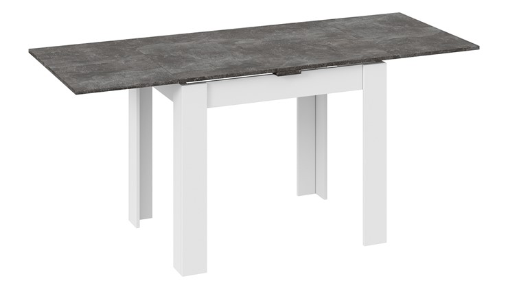 Раздвижной стол Промо тип 3 (Белый/Ателье темный) в Артемовском - изображение 1