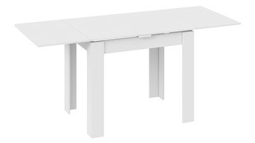 Кухонный раздвижной стол Промо тип 3 (Белый/Белый) в Кушве - предосмотр 1