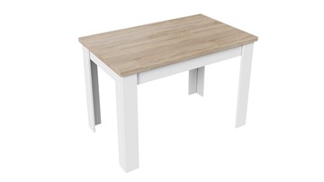 Кухонный раскладной стол Промо тип 4 (Белый/Дуб сонома светлый) в Ревде