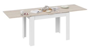 Кухонный раскладной стол Промо тип 4 (Белый/Дуб сонома светлый) в Ревде - предосмотр 3