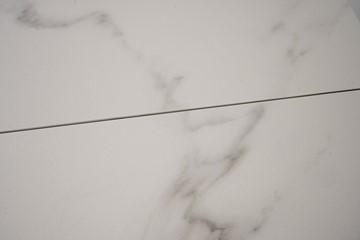 Кухонный стол раздвижной Римини-мини С, 90х65 (+40) керамика White Marble (белый) в Екатеринбурге - предосмотр 12