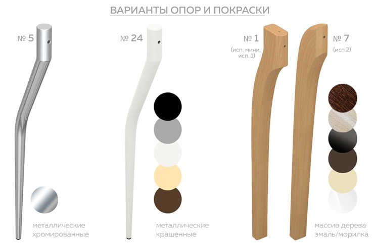 Стол раздвижной Ривьера исп.1 хром №5 (стекло коричневое/венге) в Екатеринбурге - изображение 1