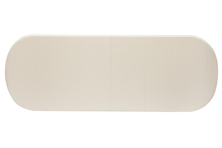 Кухонный раздвижной стол Siena ( SA-T6EX2L ) 150+35+35х80х75, ivory white (слоновая кость 2-5) арт.12490 в Полевском - изображение 4