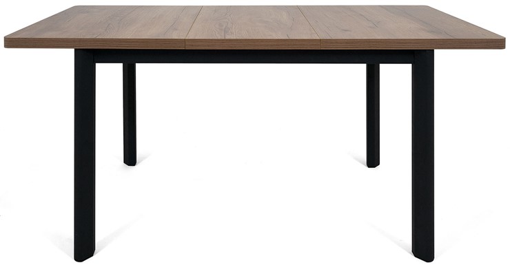 Кухонный раздвижной стол Токио-2L (ноги металлические черные, дуб табако) в Каменске-Уральском - изображение 4
