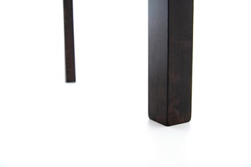 Кухонный стол раскладной Токио дерево №3 (стекло черное/черный) в Первоуральске - предосмотр 7