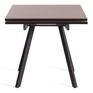 Кухонный раскладной стол VIGO ЛДСП/HPL/металл,120x80x30х30х75 см, Дуб Вотан/чёрный арт.20622 в Первоуральске - предосмотр 1