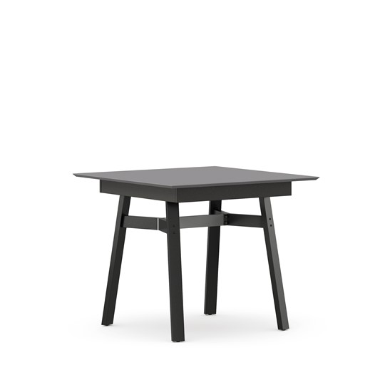 Обеденный стол 900 Элиот ЛД 414.110.000, Оникс Серый/Чёрный в Ревде - изображение 1