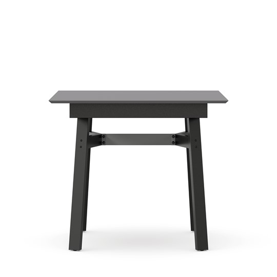 Обеденный стол 900 Элиот ЛД 414.110.000, Оникс Серый/Чёрный в Ревде - изображение 2