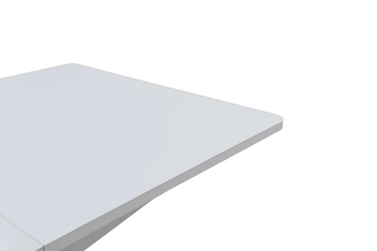 Обеденный стол Дели исп. 1 Стекло (Белое) в Ревде - изображение 6