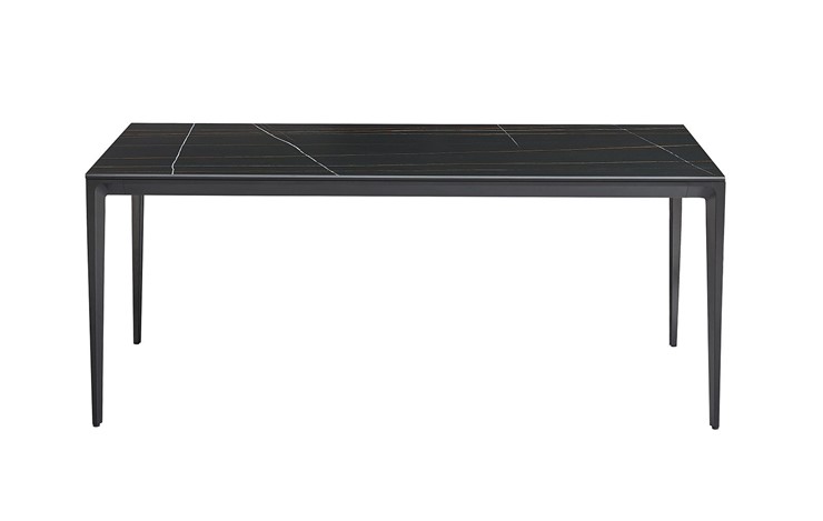 Стол обеденный DT-2010 черная керамика MR32  (160) в Кушве - изображение 1