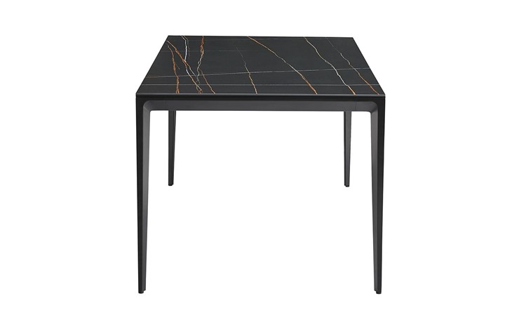 Стол обеденный DT-2010 черная керамика MR32  (160) в Кушве - изображение 2