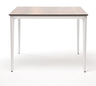 Кухонный стол Малага Арт.: RC644-90-90-A white в Первоуральске - предосмотр 1