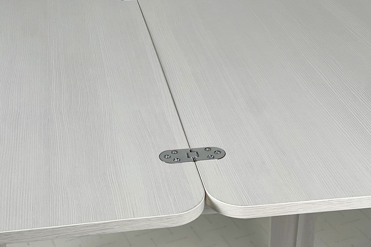 Кухонный раскладной стол Фантазия, белый рамух в Екатеринбурге - изображение 4