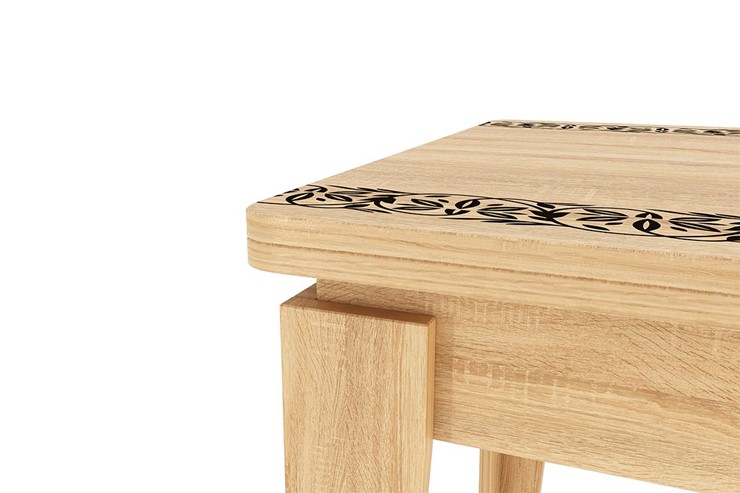 Кухонный раскладной стол Фантазия, дуб сонома в Кушве - изображение 4