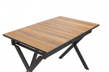 Кухонный стол Стайл № 11 (1200*800 мм.) столешница пластик, форма Флан, без механизма в Ревде - предосмотр 1