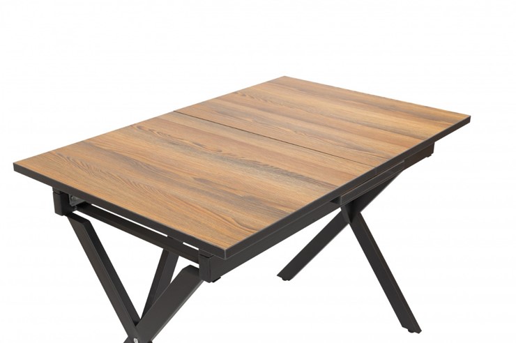 Кухонный стол Стайл № 11 (1200*800 мм.) столешница пластик, форма Флан, без механизма в Ревде - изображение 1