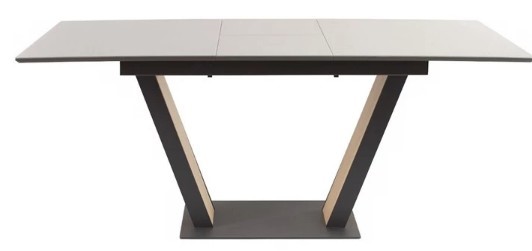 Кухонный стол раздвижной Лорд столешница керамика + стекло в Кушве - изображение 1