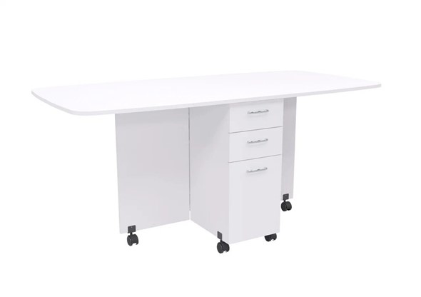 Раскладной стол 1-6702, Белый в Ревде - изображение