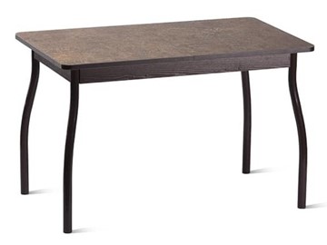 Кухонный стол Орион.4 1200, Пластик Урбан коричневый/Коричневый в Екатеринбурге