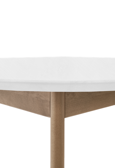Стол на кухню Орион Classic 94, Дуб/белый в Кушве - изображение 3