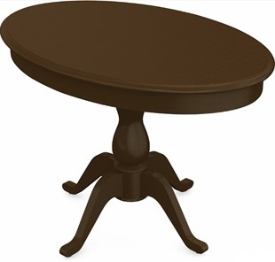 Кухонный раскладной стол Фабрицио-1 исп. Эллипс, Тон 4 Покраска + патина с прорисовкой (на столешнице) в Кушве