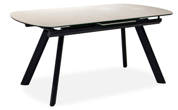 Обеденный раздвижной стол Шамони 2CQ 160х90 (Oxide Avorio/Графит) в Ревде