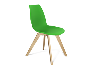 Обеденный стул SHT-ST29/S39 (зеленый ral 6018/прозрачный лак) в Кушве