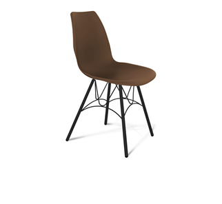 Обеденный стул SHT-ST29/S100 (коричневый ral 8014/черный муар) в Первоуральске