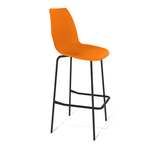 Обеденный стул SHT-ST29/S29 (оранжевый ral2003/черный муар) в Екатеринбурге