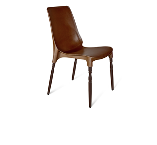 Кухонный стул SHT-ST75/S424-F (коричневый/коричневый муар) в Кушве