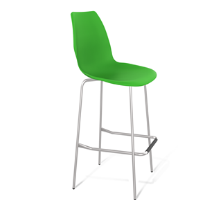 Барный стул SHT-ST29/S29 (зеленый ral 6018/хром лак) в Первоуральске