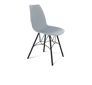 Кухонный стул SHT-ST29/S100 (серый ral 7040/черный муар) в Ревде