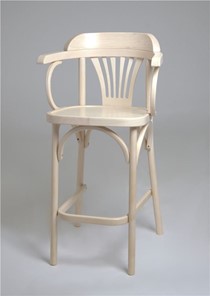 Барный стул 650 твердый (беленый дуб) в Асбесте - предосмотр 5