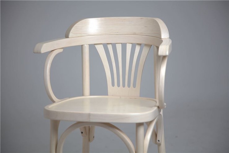 Барный стул 650 твердый (беленый дуб) в Артемовском - изображение 3