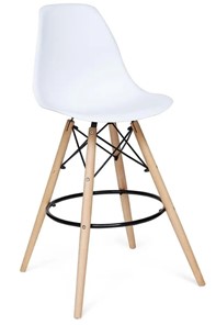 Стул барный Cindy Bar Chair (mod. 80) 46х55х106 белый арт.12656 в Екатеринбурге