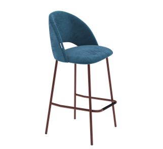Барный стул SHT-ST34 / SHT-S29P (тихий океан/медный металлик) в Ревде