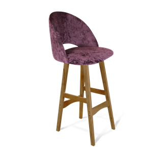 Барный стул SHT-ST34 / SHT-S65 (вишневый джем/светлый орех) в Ревде