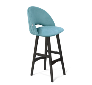 Барный стул SHT-ST34-1 / SHT-S65 (голубая пастель/венге) в Кушве
