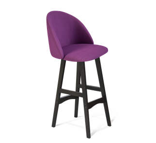 Барный стул SHT-ST35 / SHT-S65 (ягодное варенье/венге) в Кушве
