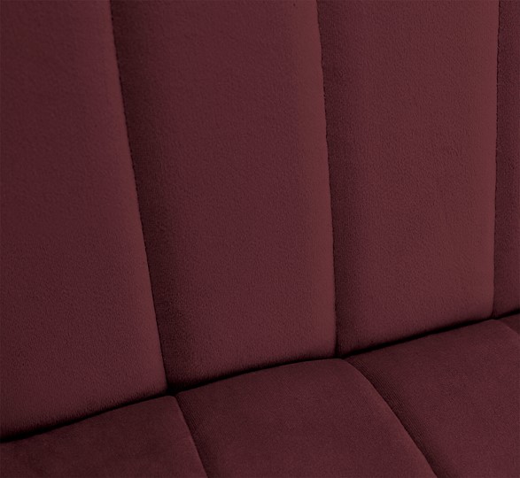 Барный стул SHT-ST37 / SHT-S137 (рубиновое вино/стальной/черный муар) в Екатеринбурге - изображение 4