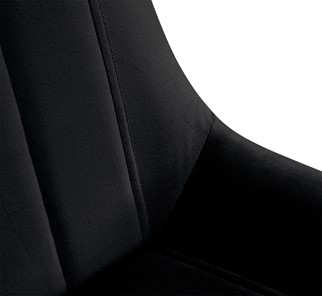Барный стул SHT-ST37 / SHT-S92 (ночное затмение/браш.коричневый/черный муар) в Екатеринбурге - предосмотр 4