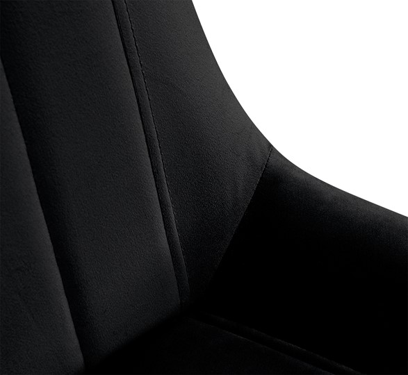 Барный стул SHT-ST37 / SHT-S92 (ночное затмение/браш.коричневый/черный муар) в Екатеринбурге - изображение 4