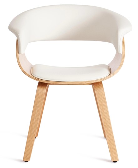 Обеденный стул VIMTA (mod.8021) натуральный/белый арт.13659 в Екатеринбурге - изображение 4