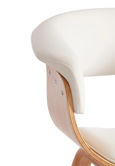 Обеденный стул VIMTA (mod.8021) натуральный/белый арт.13659 в Екатеринбурге - изображение 6