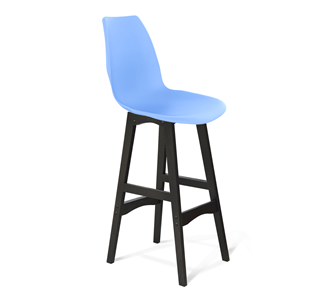 Барный стул SHT-ST29/S65 (голубой pan 278/венге) в Кушве - предосмотр