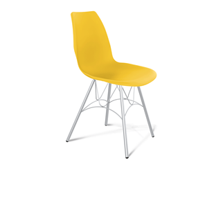 Кухонный стул SHT-ST29/S100 (желтый ral 1021/хром лак) в Первоуральске