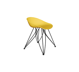 Обеденный стул SHT-ST19/S113 (желтый/черный муар) в Ревде