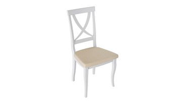 Кухонный стул Лион 2 (Белый матовый/тк № 108) в Новоуральске